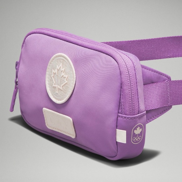 Lululemon Team Canada Future Legacy Mini Belt Bag, Purple Blossom Light -NWT - Picture 10 of 11